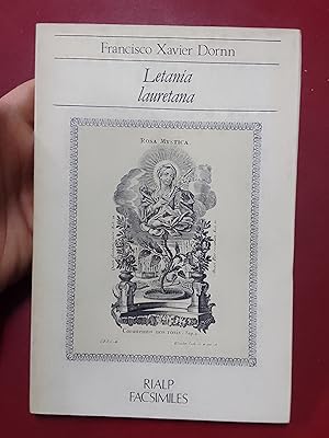 Seller image for Letania Lauretana de la Virgen Santissima for sale by Librera Eleutheria