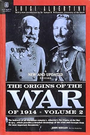 Bild des Verkufers fr Origins Of The War Of 1914 Volume 2 zum Verkauf von WeBuyBooks