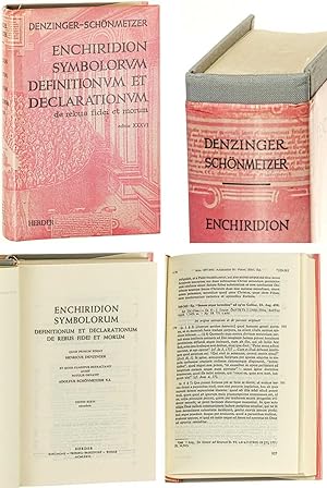 Seller image for Enchiridion Symbolorum. Definitionum et declarationum de rebus fidei et morum. Ed. XXXVI emend. for sale by Antiquariat Lehmann-Dronke