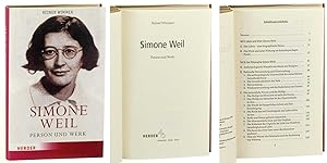 Image du vendeur pour Simone Weil. Person und Werk. mis en vente par Antiquariat Lehmann-Dronke