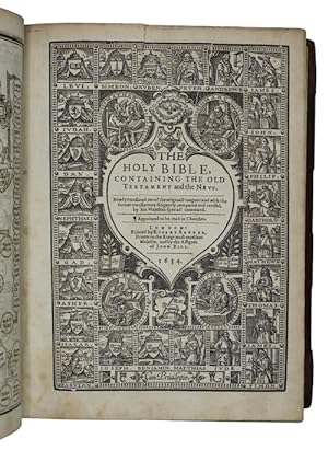 Seller image for The holy bible, containing the old Testament and the New. for sale by Antiquates Ltd - ABA, ILAB