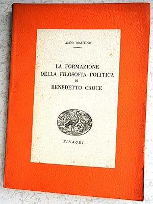 la formazione della filosofia politica di Benedetto Croce