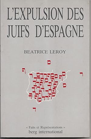 Image du vendeur pour L'expulsion des juifs d'Espagne mis en vente par Librairie Franoise Causse