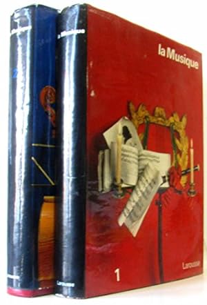 Bild des Verkufers fr La Musique, les hommes, les instruments, les oeuvres deux tomes zum Verkauf von Ammareal