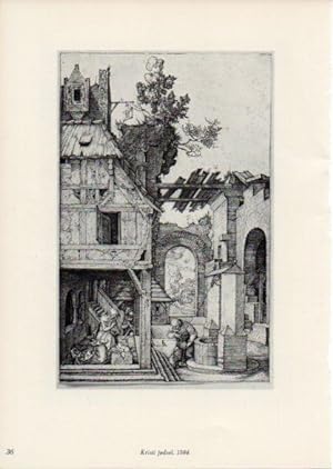 Seller image for LAMINA V35649: Albrecht Durer. Kristi fodsel for sale by EL BOLETIN