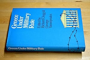 Seller image for Greece Under Military Rule for sale by HALCYON BOOKS
