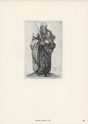 Seller image for LAMINA V35674: Albrecht Durer. Apostlen Simon for sale by EL BOLETIN