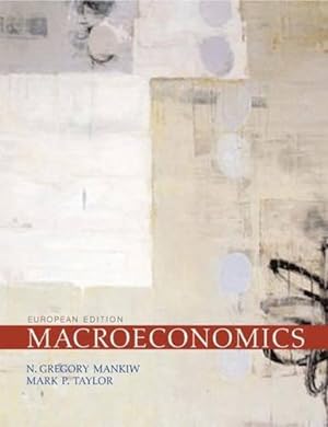 Bild des Verkufers fr Macroeconomics European Edition zum Verkauf von WeBuyBooks