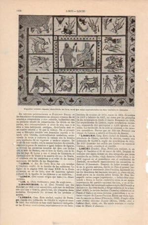 Imagen del vendedor de LAMINA V35831: Mosaico los doce trabajos de Hercules a la venta por EL BOLETIN