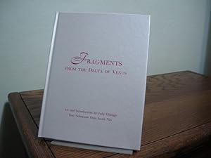 Bild des Verkufers fr Fragments from the Delta of Venus zum Verkauf von Bungalow Books, ABAA