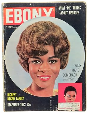 Ebony Magazine December, 1962 Cicely Tyson Cover