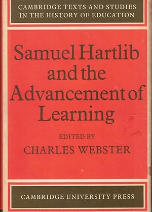 Bild des Verkufers fr Samuel Hartlib and the Advancement of Learning zum Verkauf von Kenneth Mallory Bookseller ABAA