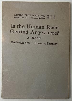 Seller image for Is the Human Race Getting Anywhere? A Debate for sale by Oddfellow's Fine Books and Collectables