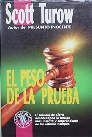 Seller image for El peso de la prueba for sale by Librera Alonso Quijano