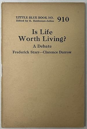 Seller image for Is Life Worth Living? A Debate for sale by Oddfellow's Fine Books and Collectables