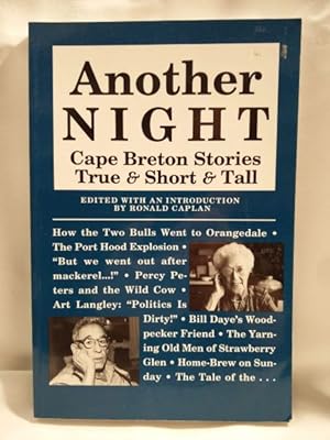 Imagen del vendedor de Another Night - Cape Breton Stories True & Short & Tall a la venta por Dave Shoots, Bookseller