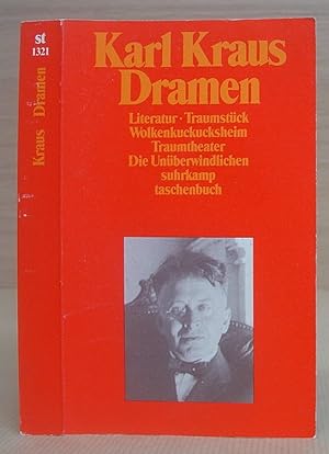 Imagen del vendedor de Dramen : Literatur - Traumstck - Wolkenkuckucksheim - Traumtheater - Die Unberwindlichen a la venta por Eastleach Books