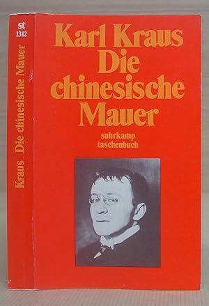 Imagen del vendedor de Die Chinesische Mauer a la venta por Eastleach Books