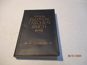 Imagen del vendedor de Weyers Flottentaschenbuch. 1958. a la venta por Ottmar Mller