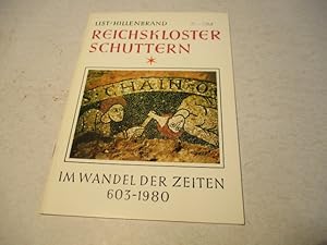 Bild des Verkufers fr Reichskloster Schuttern. Im Wandel der Zeiten 603-1980. zum Verkauf von Ottmar Mller