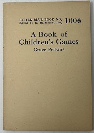 Seller image for A Book of Children's Games for sale by Oddfellow's Fine Books and Collectables
