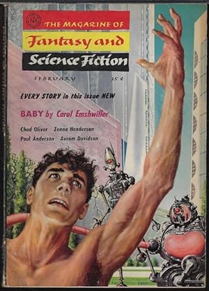 Image du vendeur pour The Magazine of FANTASY AND SCIENCE FICTION (F&SF): February, Feb. 1958 mis en vente par Books from the Crypt