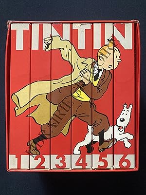 TINTIN COFFRET 6 CASSETTES VIDEOS