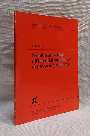 Nonlinear Partial Differential Equations in Physical Problems (Research Notes in Mathematics No. 42)