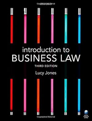 Imagen del vendedor de Introduction to Business Law a la venta por WeBuyBooks