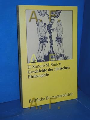 Bild des Verkufers fr Geschichte der jdischen Philosophie Heinrich Simon , Marie Simon / Beck'sche Elementarbcher zum Verkauf von Antiquarische Fundgrube e.U.