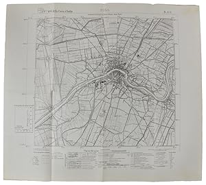 PISA. F° 104 II.S.E. della Carta d'Italia. Scala 1:25.000: