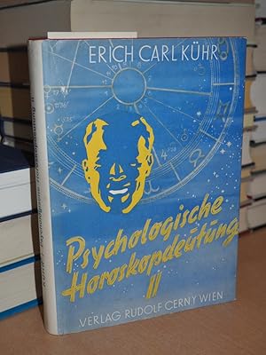 Imagen del vendedor de Psychologische Horoskopdeutung Band 2 a la venta por Antiquarische Fundgrube e.U.