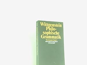 Bild des Verkäufers für Werkausgabe, Band 4: Philosophische Grammatik herausgegeben von Rush Rhees zum Verkauf von Book Broker