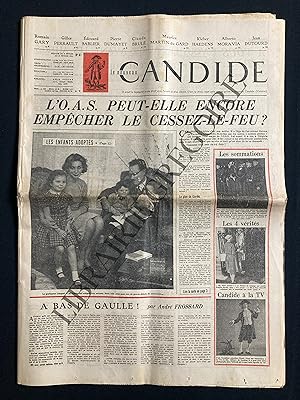 CANDIDE-N°41-SEMAINE DU 8 FEVRIER AU 15 FEVRIER 1962