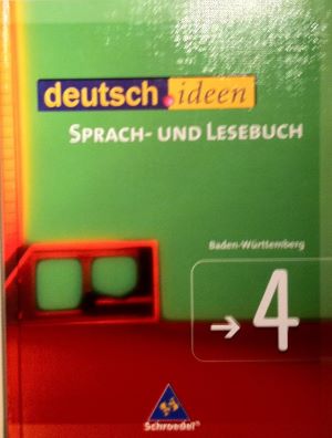 Bild des Verkufers fr deutsch.ideen SI - Ausgabe Baden-Wrttemberg: Schlerband 4 zum Verkauf von Gabis Bcherlager