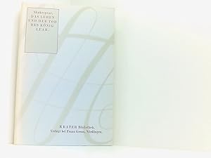 Bild des Verkufers fr Das Leben und der Tod des Knig Lear Bd. 2. Das Leben und der Tod des Knigs Lear zum Verkauf von Book Broker