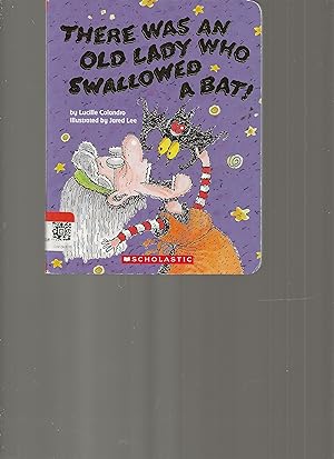 There Was an Old Lady Who Swallowed a Bat! (Board Book)