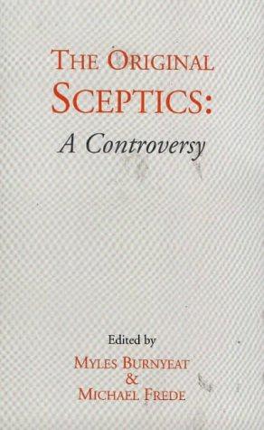 Imagen del vendedor de The Original Sceptics: A Controversy a la venta por WeBuyBooks 2