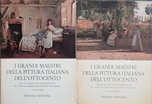 Bild des Verkufers fr I grandi maestri della pittura italiana del l' Ottocento con degli artisti pi rappresentativi di tutte le correnti pittoriche del secolo. zum Verkauf von FIRENZELIBRI SRL