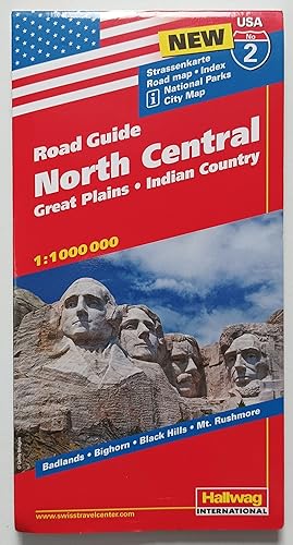 USA Road Guide 02 North Central 1 : 1.000.000 - Great Plains, Indian Country.