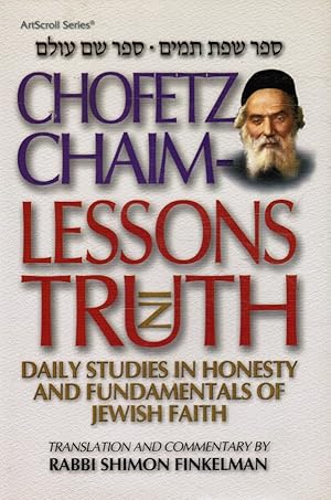 Image du vendeur pour Chofetz Chaim: Lessons in Truth mis en vente par Bookshop Baltimore