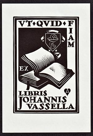 Immagine del venditore per Ex Libris Johannis Vassella" - Exlibris ex-libris Ex Libris bookplate venduto da Antiquariat Steffen Vlkel GmbH