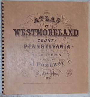 Imagen del vendedor de Atlas of Westmoreland County Pennsylvania 1867 a la venta por Newhouse Books