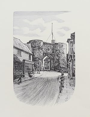Imagen del vendedor de The Landgate , Rye a la venta por Roe and Moore
