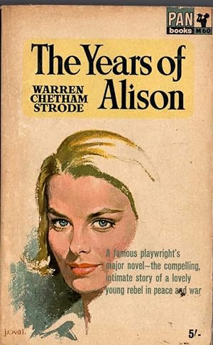 Seller image for THE YEARS OF ALISON for sale by Mr.G.D.Price