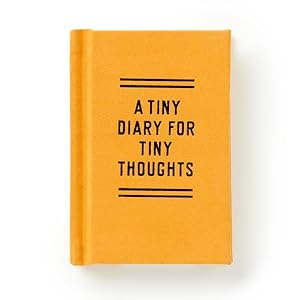 Imagen del vendedor de Tiny Diary for Tiny Thoughts a la venta por GreatBookPrices