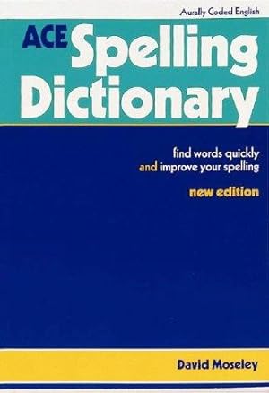 Bild des Verkufers fr ACE Spelling Dictionary zum Verkauf von WeBuyBooks