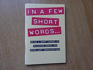 Seller image for In A Few Short Words for sale by J R Wright
