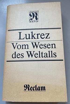 Seller image for Vom Wesen des Weltalls. for sale by Fundus-Online GbR Borkert Schwarz Zerfa