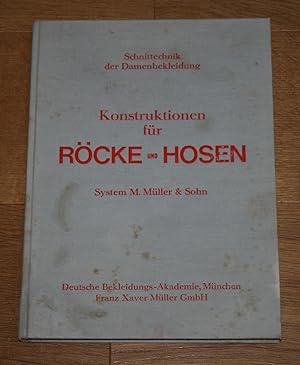 Konstruktionen für Röcke und Hosen. System M. Müller & Sohn. [Schnittechnik der Damenbekleidung.],